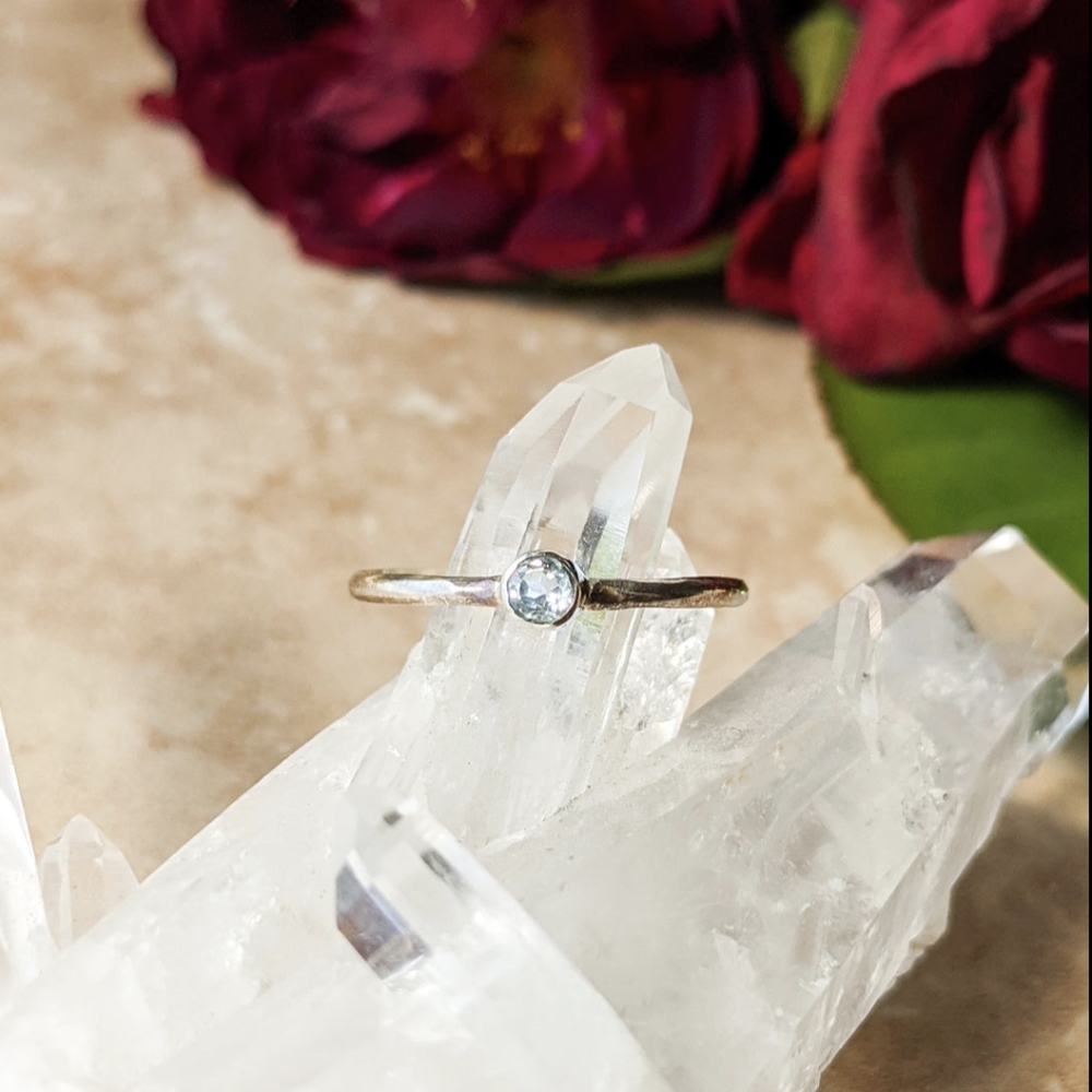 🦋LAST🦋 NWT Bentley & Lo Topaz and Sterling Silver Ring